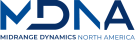 MDNA Blue Rectangular Logo